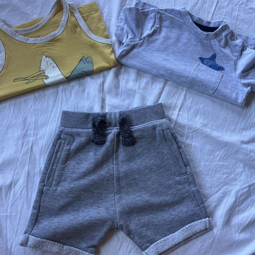 Baby clothing set used for 9-12 months boy