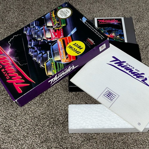 Nintendo Nes game Days of Thunder like new