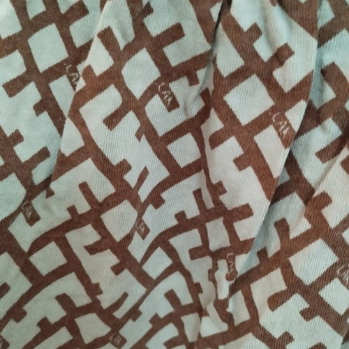 Dress LAK by Lakis Gavalas like new, gray and beige