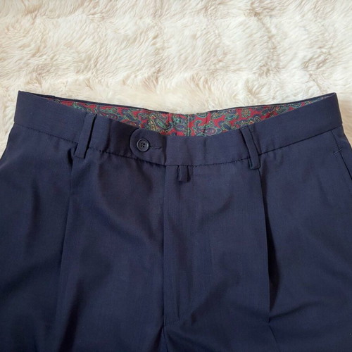 GANT suit dark blue 100% wool size 50 like new
