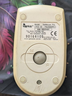 Genius PS2 mouse used, old model
