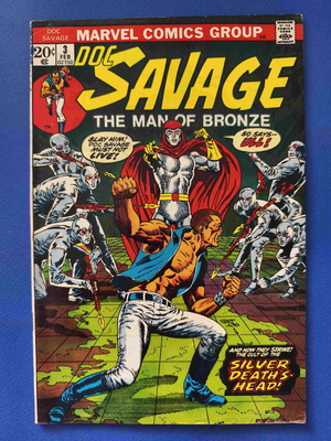 Doc Savage 3 comic book used, English