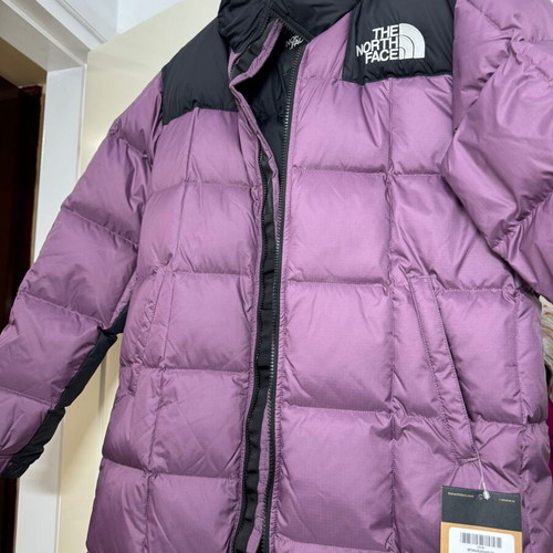 The North Face long jacket new, pink, XS