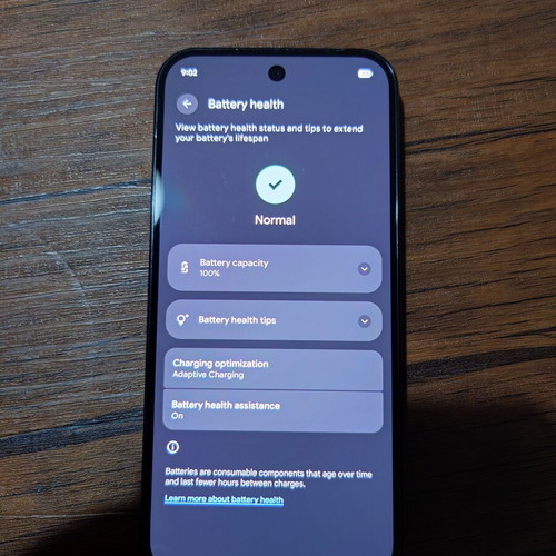 Google Pixel 9 Pro smartphone 128GB 16GB RAM with Spigen case