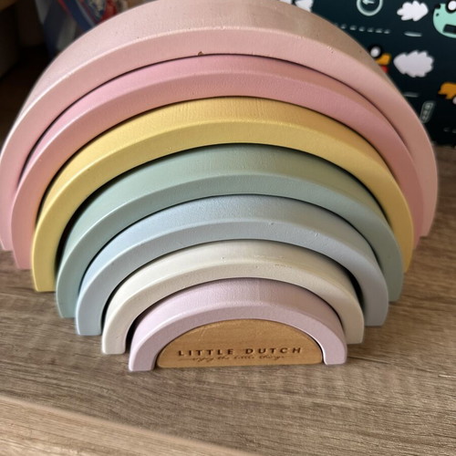 Little Dutch wooden rainbow like new