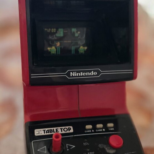 Nintendo Mario Cement Factory used handheld game
