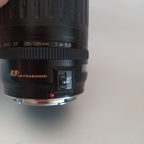 Canon EF 35-135 F/4-5.6 USM Ultrasonic lens used with case