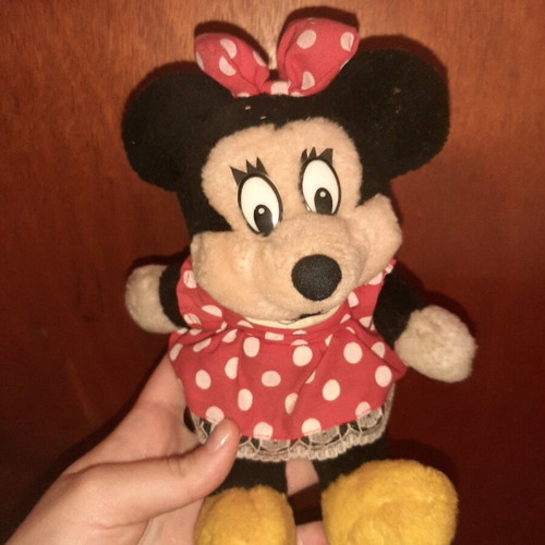 Mini stuffed teddy bear like new