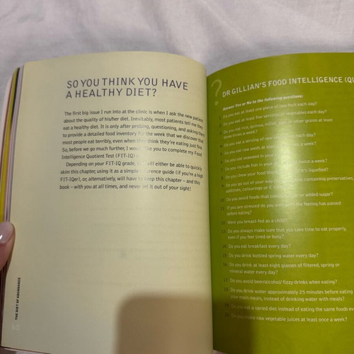 Book You Are What You Eat like new, English