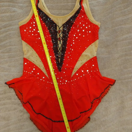 Rhythmic gymnastics leotard like new, size up to 128 cm