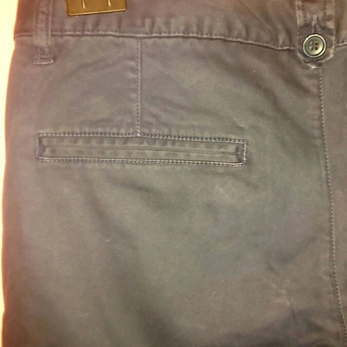 Bitsiani men's pants dark blue like new with stain