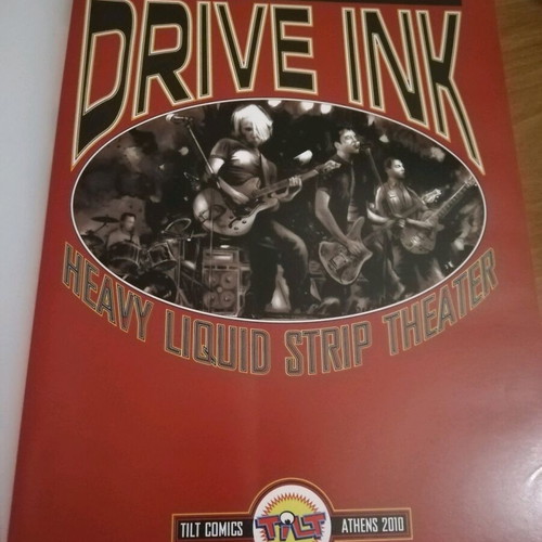 At The Drive Ink Greek comic used, limited edition