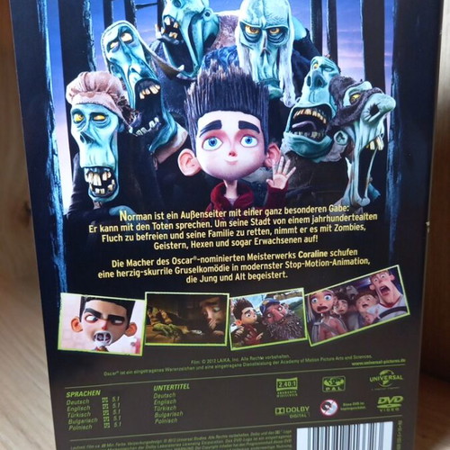 ParaNorman DVD like new with English subtitles