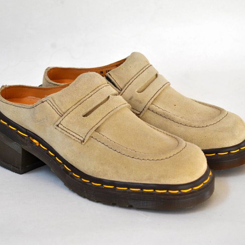 Dr Martens mules sabot boho leather size 37 like new