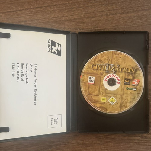 Civilization IV PC game like new, original box and disc