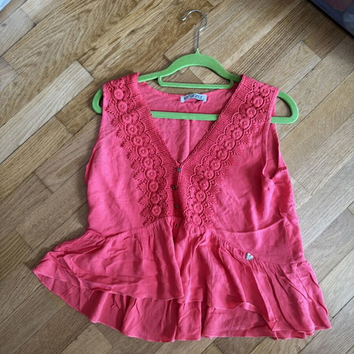 Enzzo blouse small new, orange