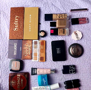 Anastasia Beverly Hills, Natasha Denona, Huda, Nars, Pat McGrath, Fenty, MAC, Make Up for ever, Too faced, NYX, Becca και άλλα, οι τιμές στη περιγραφή