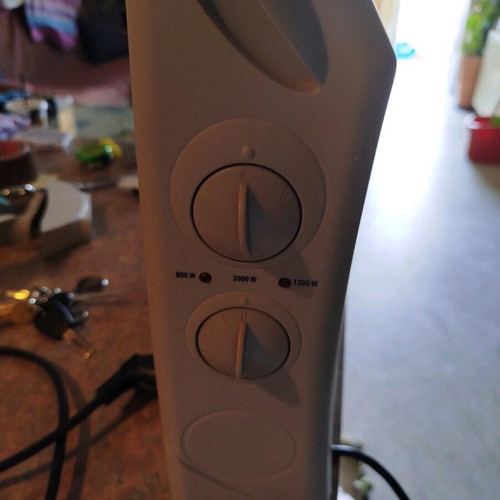 Olimpia Splendid Prisma Turbo θερμοπομπός δαπέδου 2000W μεταχειρισμένος με θερμοστάτη