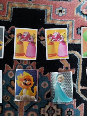 Panini Super Mario stickers new