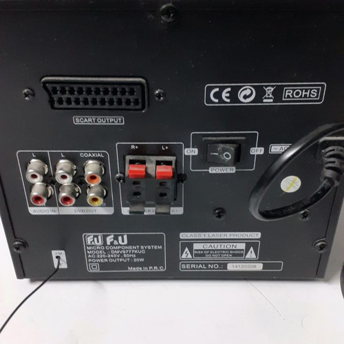Στερεοφωνικό σύστημα μεταχειρισμένο 22x17x14 εκ.