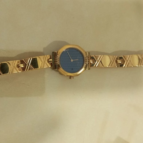 Christian Dior Paris D64-151 γυναικείο ρολόι σαν καινούργιο, χρυσή κάσα και μπρασελέ