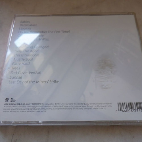 Pulp Hits rare CD in excellent condition, rock