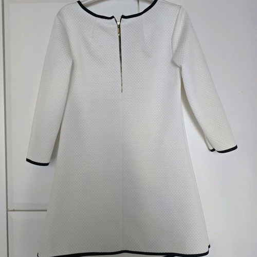 Elegant white A-line dress like new
