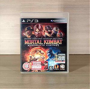 Mortal Kombat Komplete Edition PS3 κομπλέ με manual
