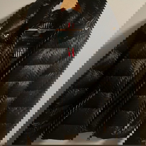 Μπουφάν Holland Cooper μεταχειρισμένο, μέγεθος XS, μαύρο με αποσπώμενη κουκούλα