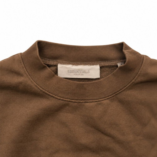 Essentials brown hoodie small size like new