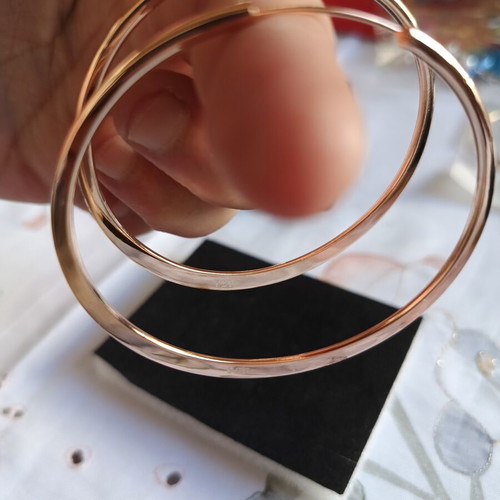 Silver 925 gold plated hoop earrings 6cm new