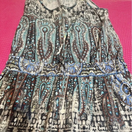Attrattivo Boho Maxi Dress with Paisley Pattern like new, Size M