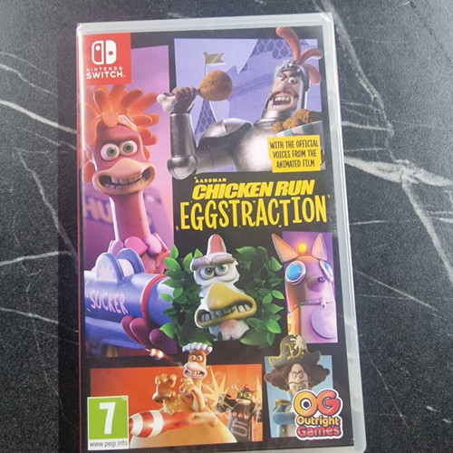Chicken Run Eggstraction Nintendo Switch game