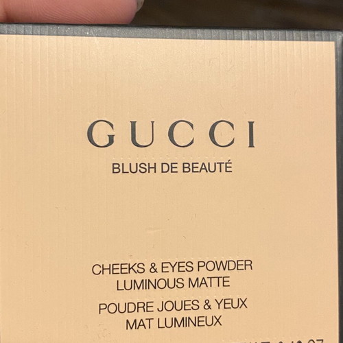 Gucci Blush De Beaute Silky Rose 01 New