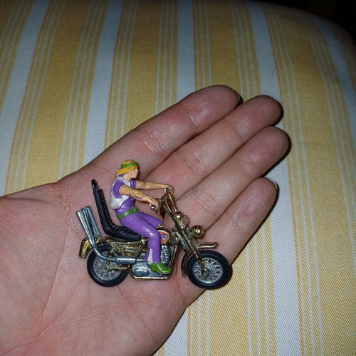 Easy Rider figure used, Britains 1970s