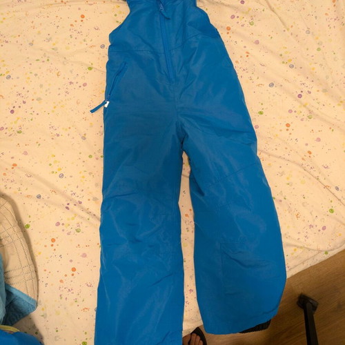 Kids snow winter set like new, blue and grey