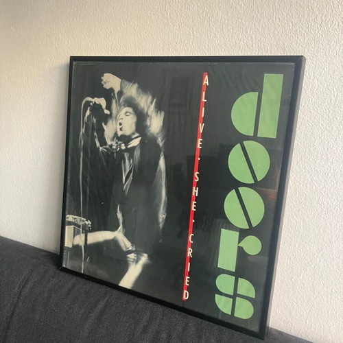 Doors Alive She Cried LP used with frame