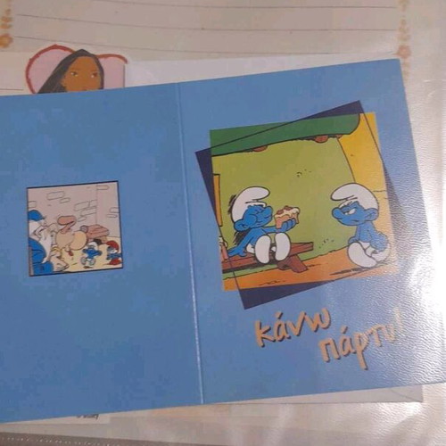 Vintage invitations pack of 2, 90s, new