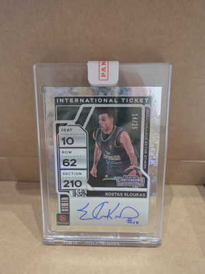 Panini Contenders International Ticket Κώστας Σλούκας 14/25