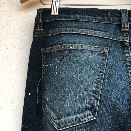Dolce & Gabbana women's low rise jeans Y2K like new, size 34, blue
