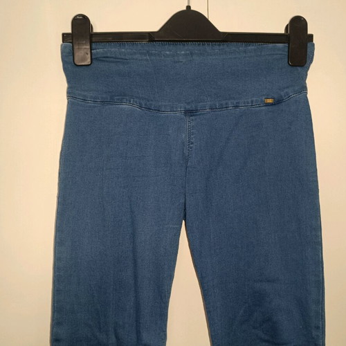 Tally Weijl denim leggings used, blue, size XS