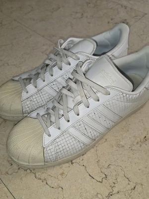 Adidas men's sneakers used, size 44 and 2/3, white