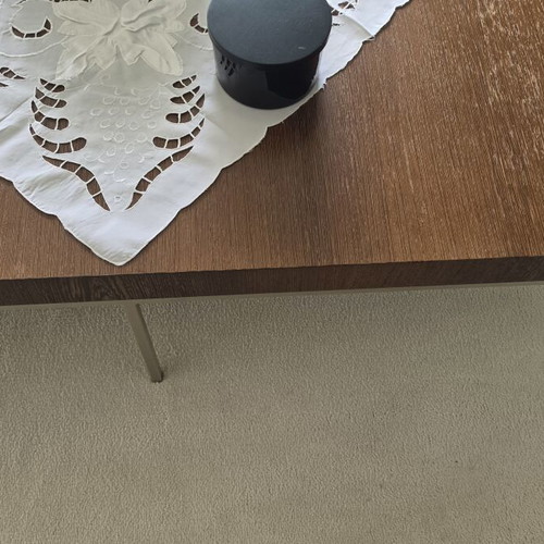 Apta B&B Italia coffee table used, wenge 1.25 x 1.25 m