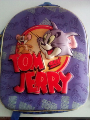 Tom and Jerry children's backpack used