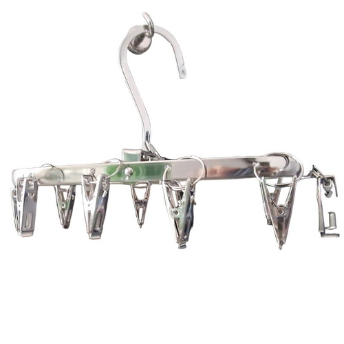 Inox hanger 10 positions new with clips