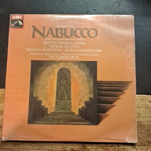 Verdi Nabucco Highlights record, good condition