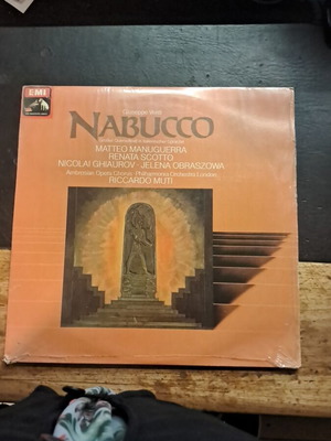 Verdi Nabucco Highlights record, good condition