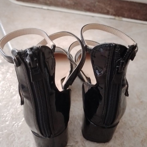 Zara Mary Jane ballerina shoes used, size 36, black