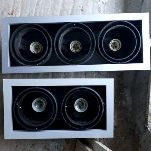 Led ceiling lights used, professional use, pack of 29