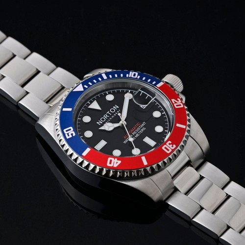 Norton Marea wristwatch new, automatic, waterproof 200m, 40mm